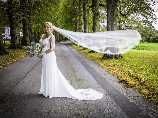 Wayne and Lauren&apos;s Wedding in Mottram St. Andrew, Cheshire 11