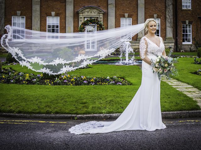 Wayne and Lauren&apos;s Wedding in Mottram St. Andrew, Cheshire 13