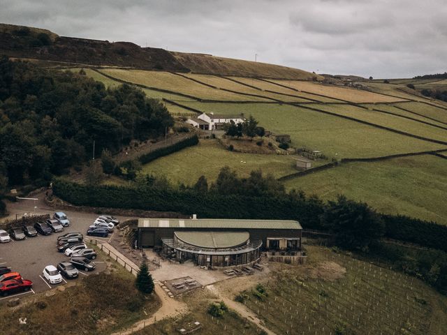 William and Molly's Wedding in Meltham, West Yorkshire 2