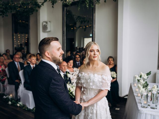 William and Molly's Wedding in Meltham, West Yorkshire 18