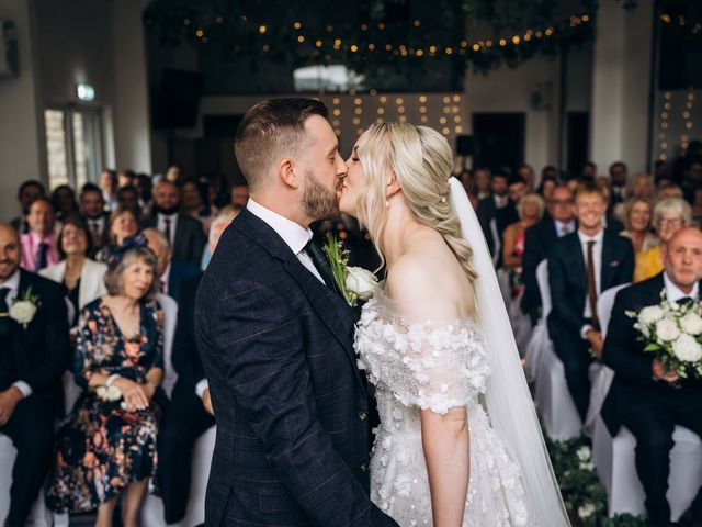 William and Molly's Wedding in Meltham, West Yorkshire 22