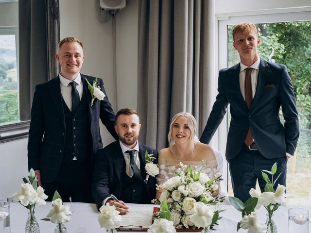 William and Molly's Wedding in Meltham, West Yorkshire 23