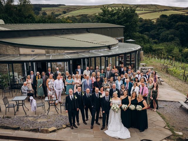 William and Molly's Wedding in Meltham, West Yorkshire 28