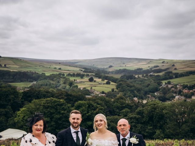 William and Molly's Wedding in Meltham, West Yorkshire 29