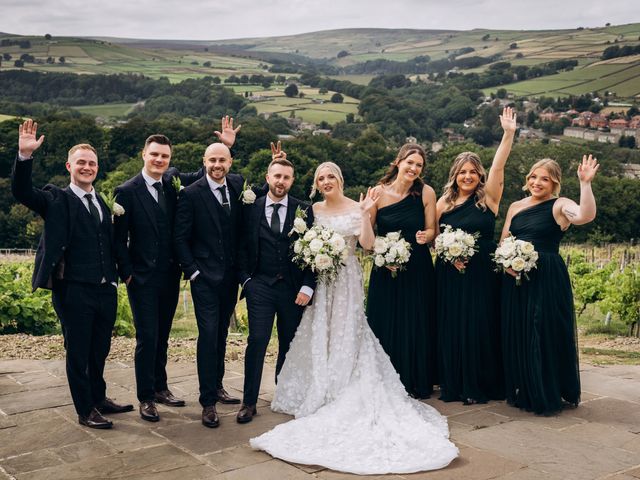 William and Molly's Wedding in Meltham, West Yorkshire 31
