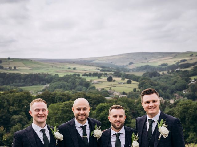 William and Molly's Wedding in Meltham, West Yorkshire 32