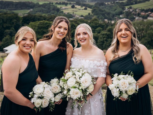 William and Molly's Wedding in Meltham, West Yorkshire 34