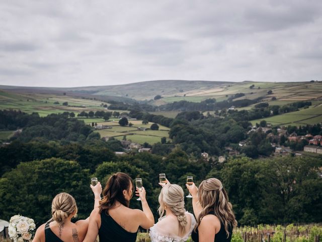 William and Molly's Wedding in Meltham, West Yorkshire 35