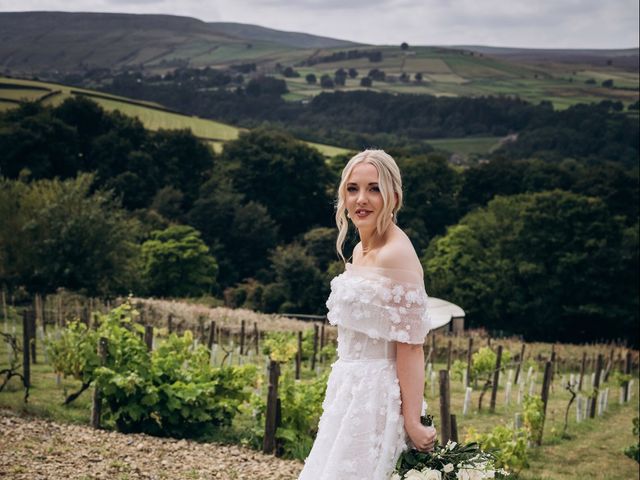 William and Molly's Wedding in Meltham, West Yorkshire 36