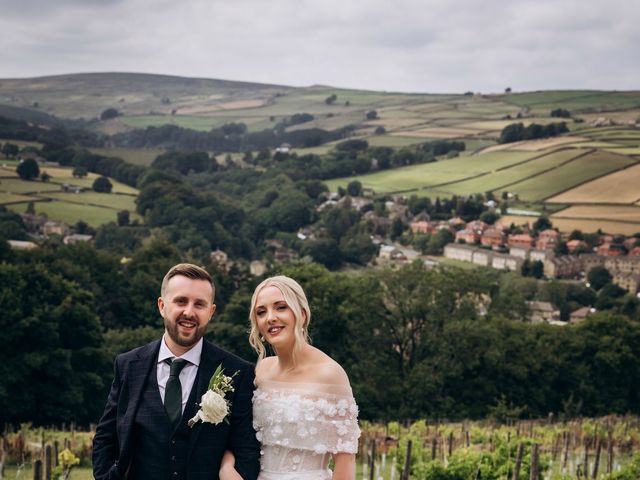 William and Molly's Wedding in Meltham, West Yorkshire 39