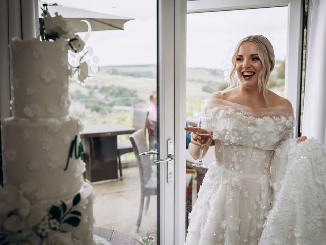 William and Molly's Wedding in Meltham, West Yorkshire 41