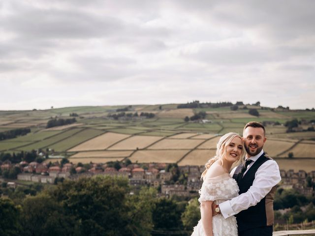 William and Molly's Wedding in Meltham, West Yorkshire 46