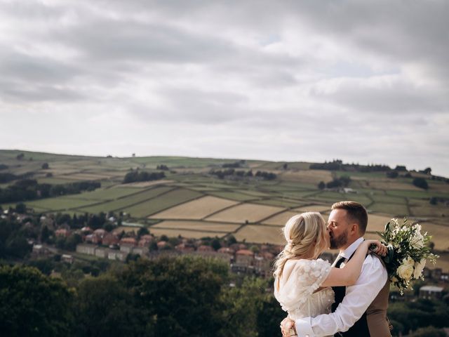 William and Molly's Wedding in Meltham, West Yorkshire 47