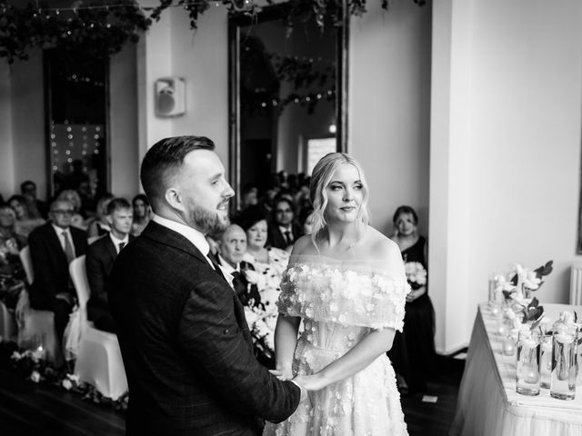 William and Molly's Wedding in Meltham, West Yorkshire 76