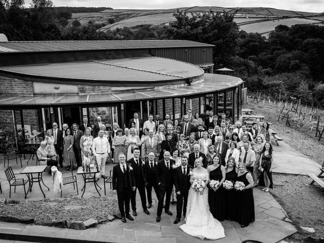 William and Molly's Wedding in Meltham, West Yorkshire 86