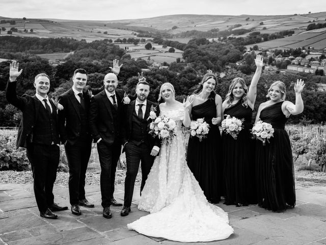 William and Molly's Wedding in Meltham, West Yorkshire 89