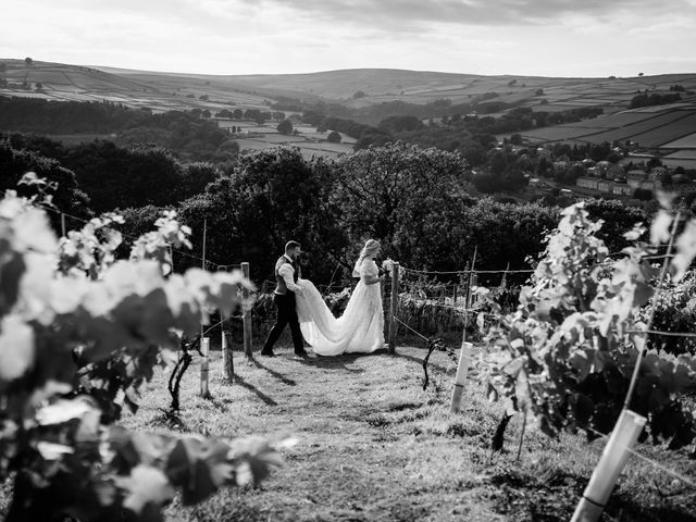 William and Molly's Wedding in Meltham, West Yorkshire 104