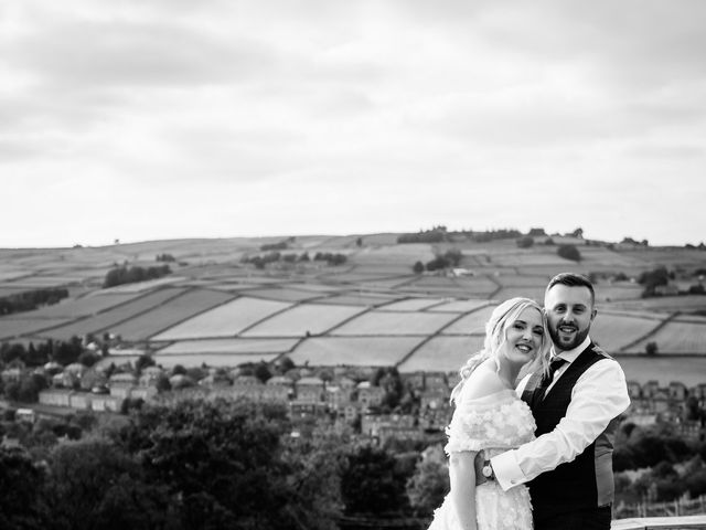 William and Molly's Wedding in Meltham, West Yorkshire 105