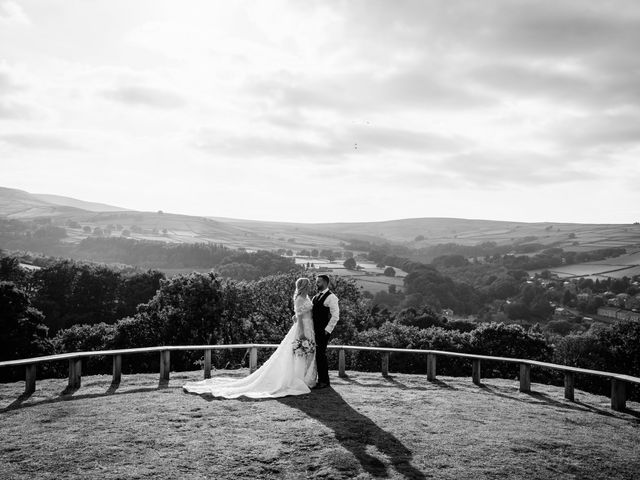 William and Molly's Wedding in Meltham, West Yorkshire 107