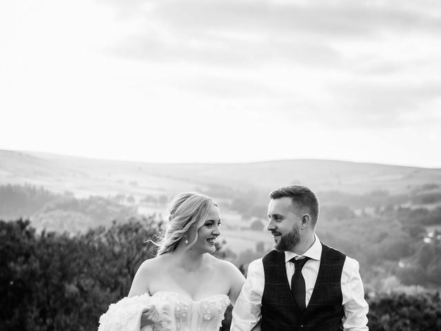 William and Molly's Wedding in Meltham, West Yorkshire 112