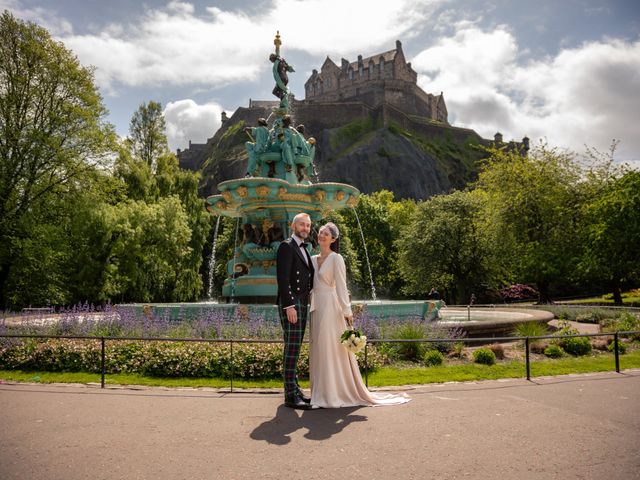 Ian and Claudia&apos;s Wedding in Edinburgh, Lothian &amp; Borders 26