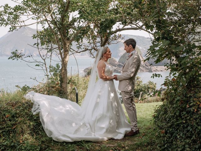 Jerry and Alyce&apos;s Wedding in Combe Martin, Devon 30