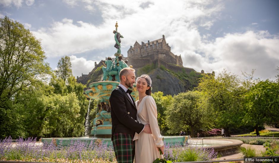 Ian and Claudia's Wedding in Edinburgh, Lothian & Borders