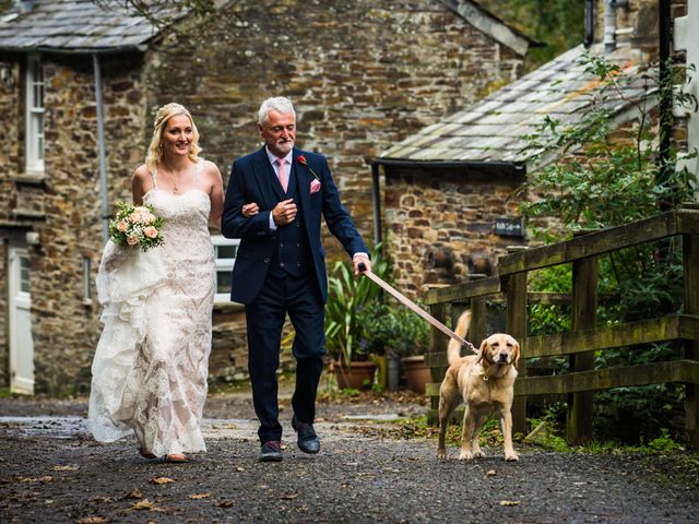 Adam and Carly&apos;s Wedding in Bodmin, Cornwall 6