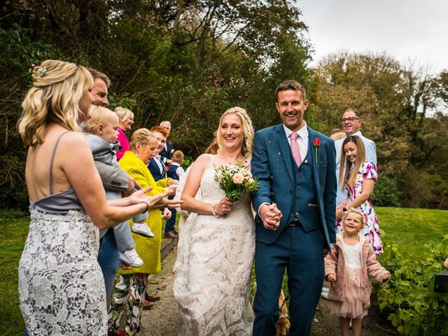 Adam and Carly&apos;s Wedding in Bodmin, Cornwall 12