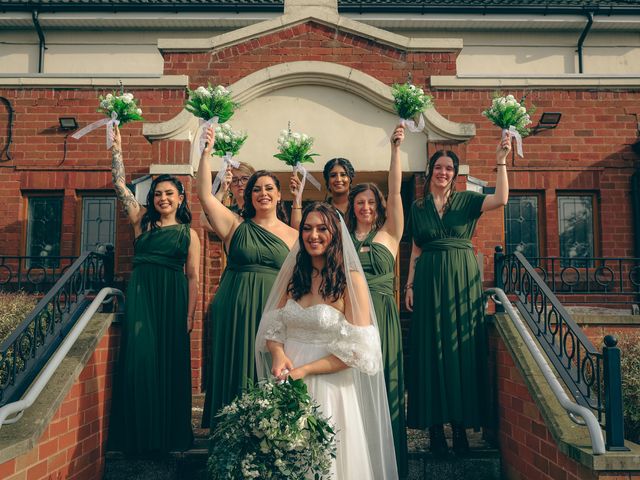 Dan and Felicity's Wedding in Wolverhampton, West Midlands 143