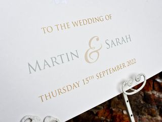 Martin &amp; Sarah&apos;s wedding 1