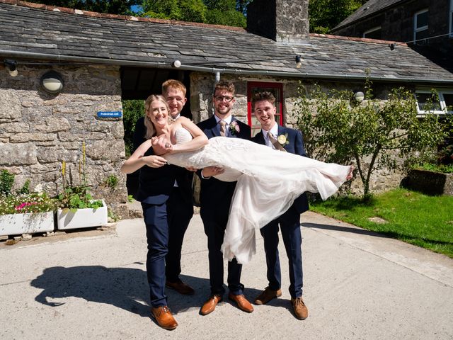 Harry and Katie&apos;s Wedding in St Austell, Cornwall 69