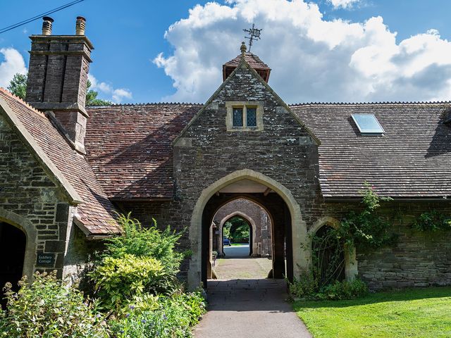 Daniel and Joanne's Wedding in Crickhowell, Powys 14