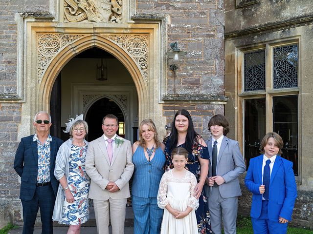 Daniel and Joanne's Wedding in Crickhowell, Powys 43