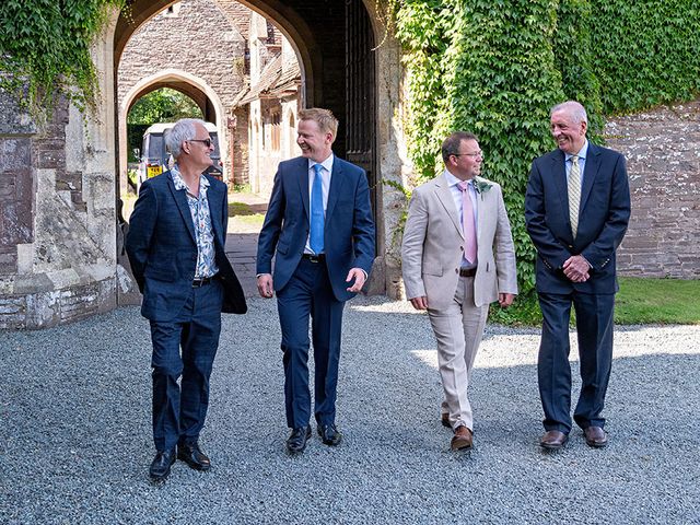 Daniel and Joanne's Wedding in Crickhowell, Powys 57