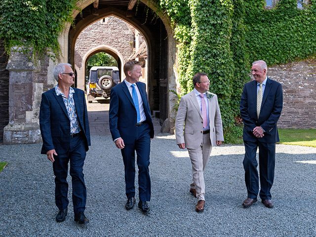 Daniel and Joanne's Wedding in Crickhowell, Powys 60