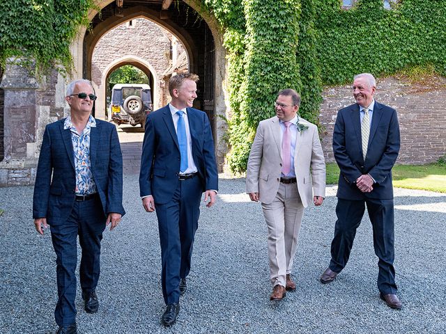 Daniel and Joanne's Wedding in Crickhowell, Powys 61