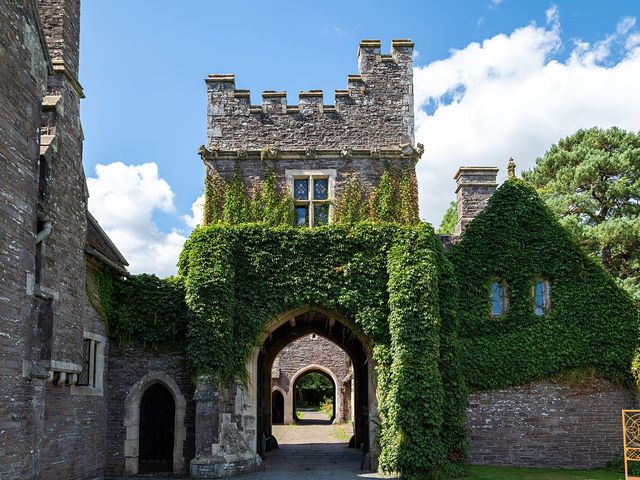 Daniel and Joanne's Wedding in Crickhowell, Powys 62