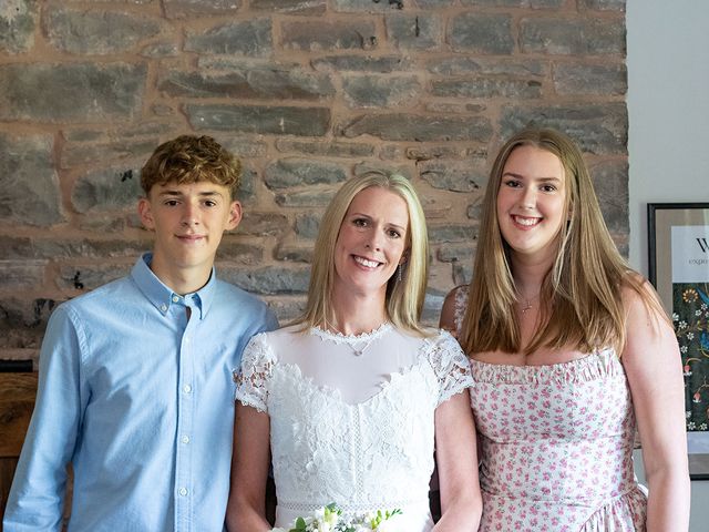 Daniel and Joanne's Wedding in Crickhowell, Powys 74