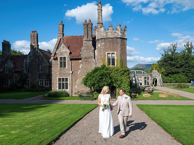 Daniel and Joanne's Wedding in Crickhowell, Powys 306