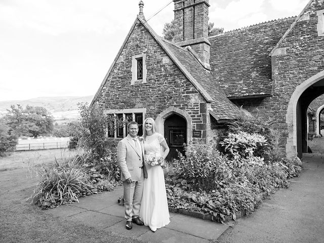 Daniel and Joanne's Wedding in Crickhowell, Powys 346