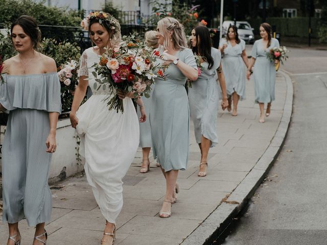 Ross and Rosie's Wedding in London - North, North London 16