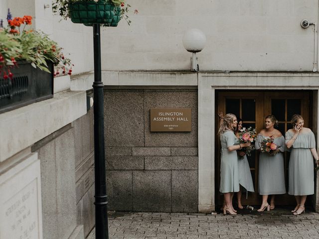 Ross and Rosie's Wedding in London - North, North London 17