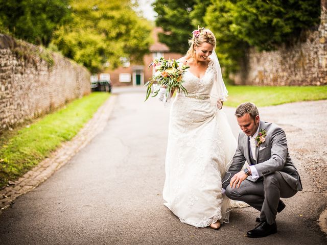 Richard and katie&apos;s Wedding in Falfield, Gloucestershire 12