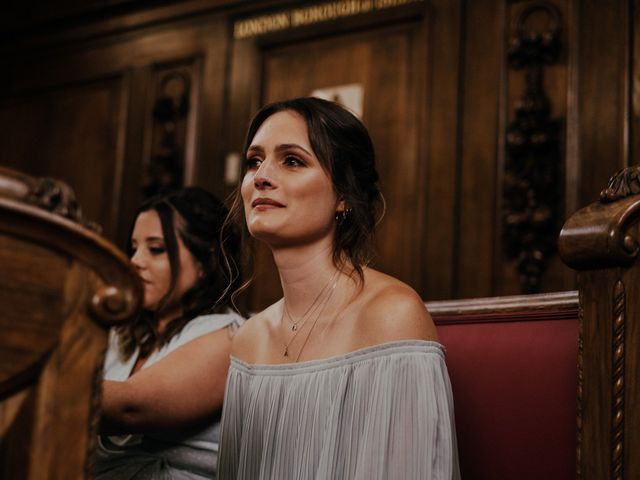 Ross and Rosie's Wedding in London - North, North London 11