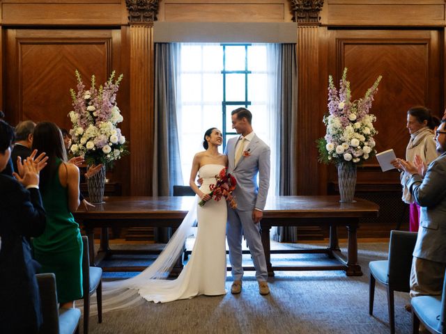 Michael and Sally's Wedding in Kensington &amp; Chelsea, West London 42