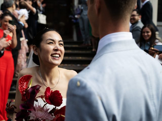 Michael and Sally's Wedding in Kensington &amp; Chelsea, West London 46