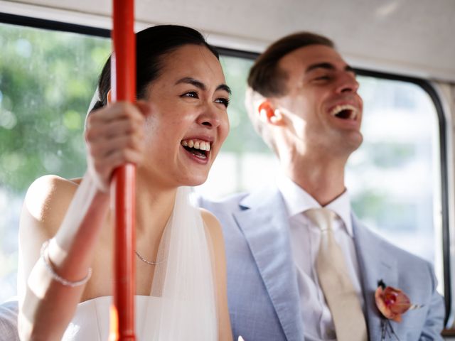 Michael and Sally's Wedding in Kensington &amp; Chelsea, West London 49