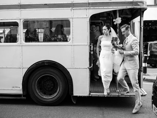 Michael and Sally's Wedding in Kensington &amp; Chelsea, West London 50