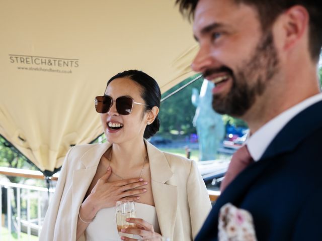 Michael and Sally's Wedding in Kensington &amp; Chelsea, West London 52